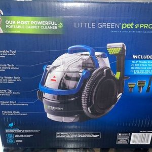 Bissell LITTLE GREEN pet PRO Carpet & Upholstery Cleaner